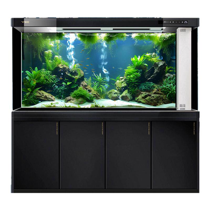 高清定制3d鱼缸背景贴画弥禾堂