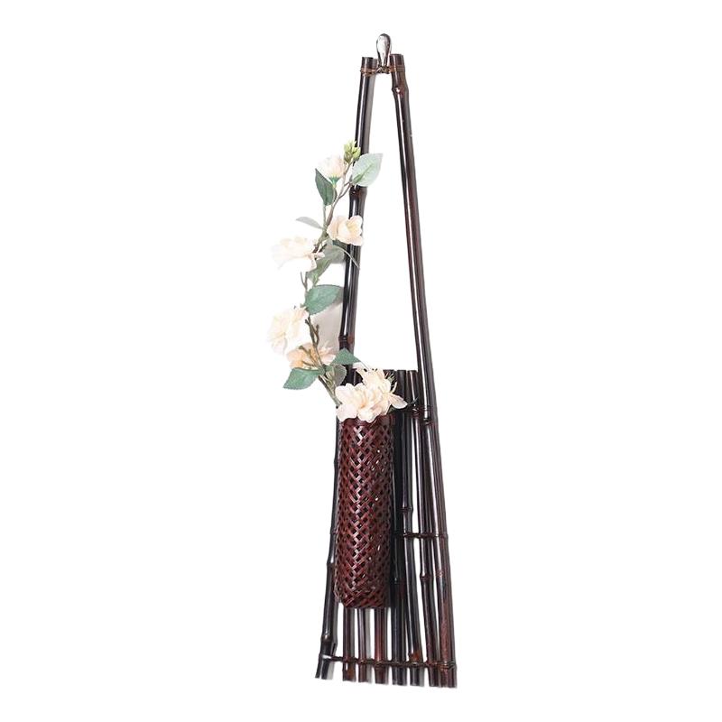 紫竹花器墙面装饰壁挂花器花瓶