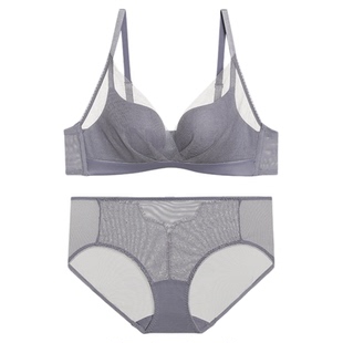 爱慕官方正品小高光内衣套装薄款小胸性感蕾丝爆款高档文胸内裤