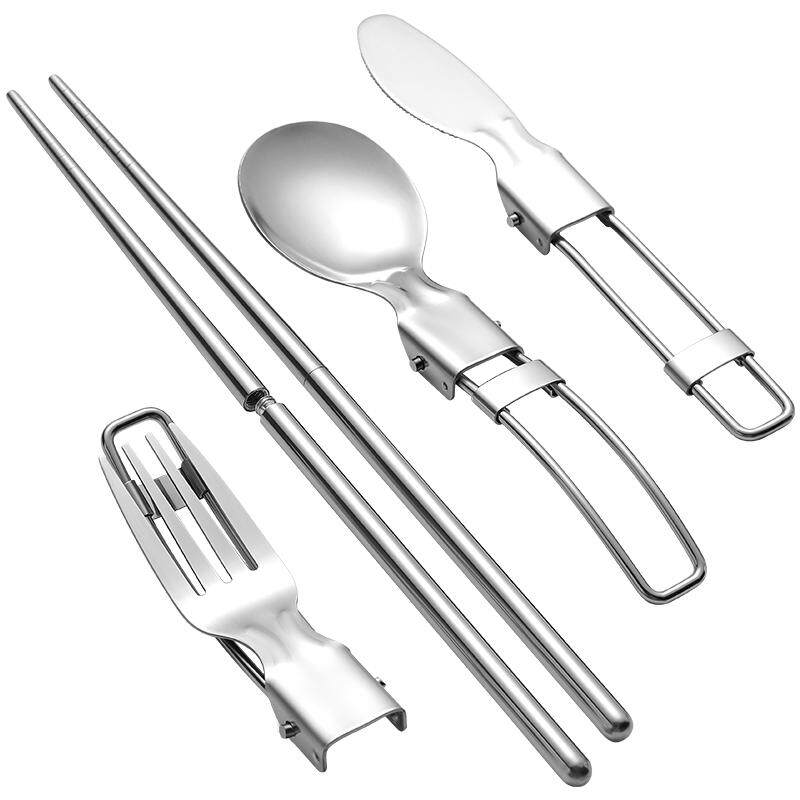 食品级不锈钢餐具折叠收纳