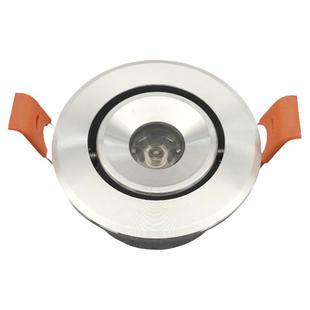 220V12V24伏超薄led小射灯1W3瓦开孔5.5公分嵌入式酒柜展柜牛眼灯