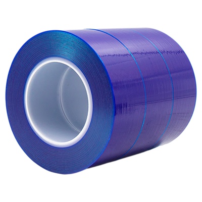 pe蓝色钢圈轮毂安装保护膜胶带轮毂拆装不锈钢自粘保护膜家电贴膜洗衣机保护膜防划膜设备外壳保护