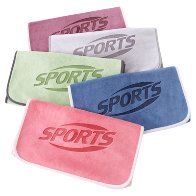 定制运动毛巾吸汗速干健身跑步瑜伽擦汗巾健身房打网球团建logo