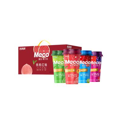 【时代少年团推荐】香飘飘Meco如鲜果茶400ml*8杯果汁茶饮料整箱