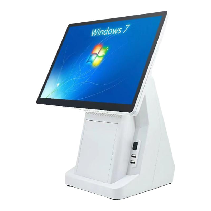 超市收银机便利店零售烟草母婴化妆品双屏触摸屏win7收款机小商店