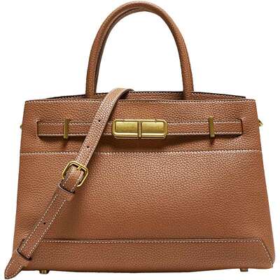 【母亲节礼物】TATA他她凯莉包包女包轻便质感通勤手提包X3484CX5