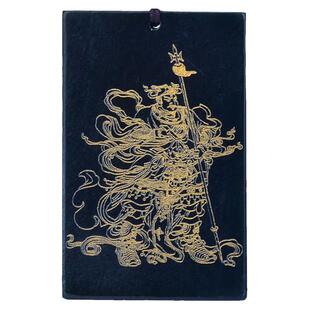 道系挂饰和田玉吊坠华光大帝玉坠吉祥平安挂件玉饰随身精致男玉牌