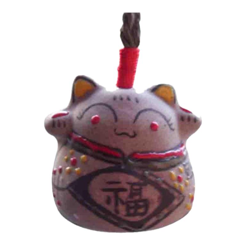猫铃铛陶瓷包挂手绘车挂包邮吊饰