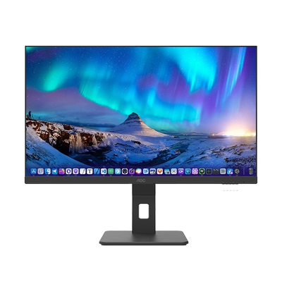 AOC27寸4K超清显示器设计修图