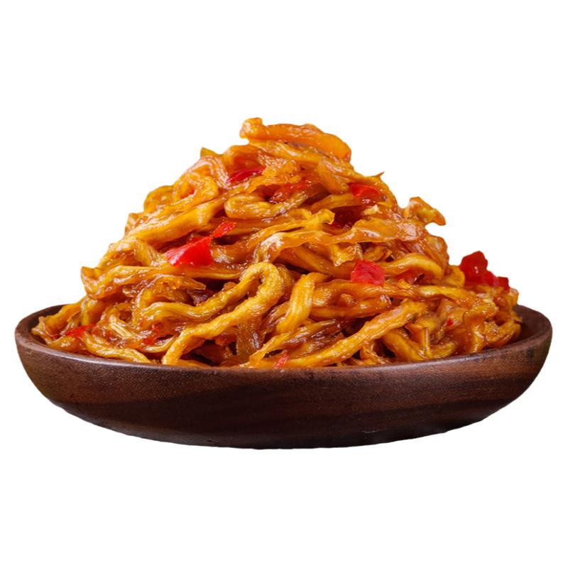脆干爹香辣木瓜丝袋装500g酱菜