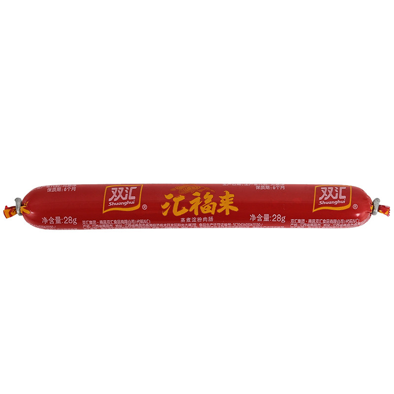整箱100支*28g泡面拍档火腿肠