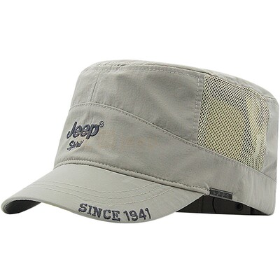 男吉普平顶速干鸭舌帽