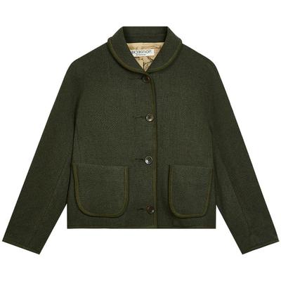 EXCEPTION秋季毛呢短款外套复古