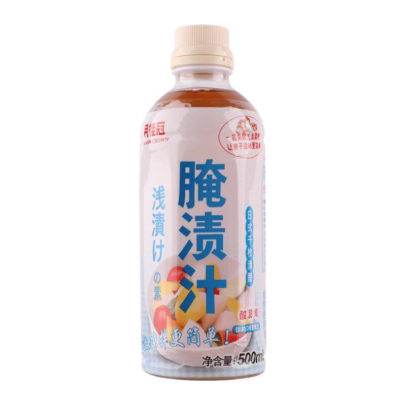 月桂冠腌渍汁腌渍醋500ml腌菜汁日式腌菜素泡菜昆布高汤凉菜咸菜