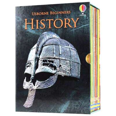 Usborne Beginners History 尤斯伯恩初学者系列 历史10册盒装 儿童英语科普 百科读物 6-9岁 儿童课外读物 英文原版进口图书