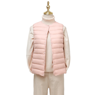 2025年冬季新款羽绒内胆马甲女短款轻薄羽绒服内搭外穿大码外套潮