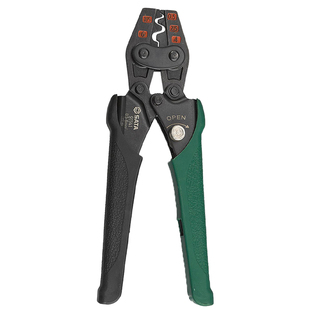 世达端子压线钳91118多功能棘轮式插簧开口接线针型压接钳子91141