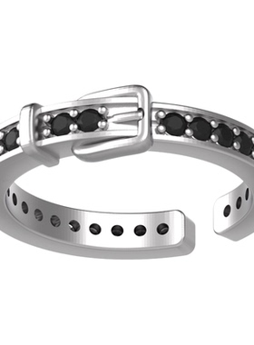 YURITAN2026春夏新款皮带扣戒指