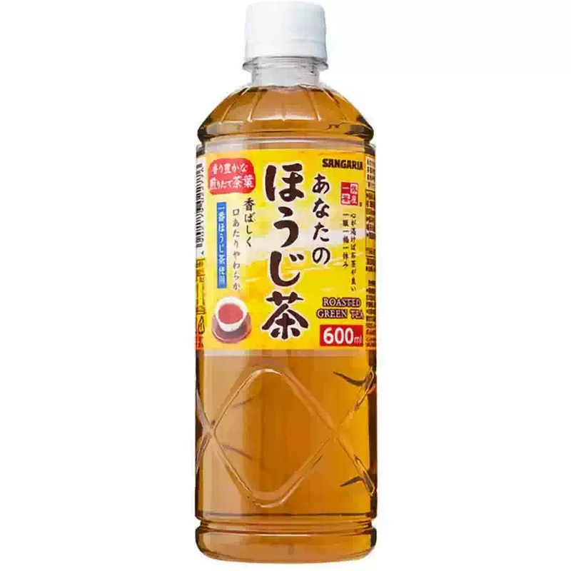 日本进口Sangaria三佳利一休茶屋焙茶饮料日式休闲饮品600ml