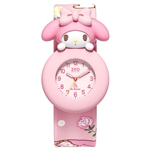 正港ZGOx美乐蒂儿童手表女孩幼儿园3到6岁宝宝玩具啪啪表生日礼物