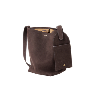 Songmont山下有松坐忘系列中号陶桶包轻奢通勤大容量单肩水桶包