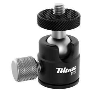 迷你金属球形云台运动相机go3s摄影直播支架手机万向支架-球径15