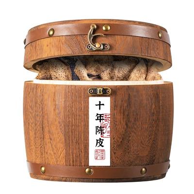 翠春园广东特产老陈皮茶叶木桶装200g