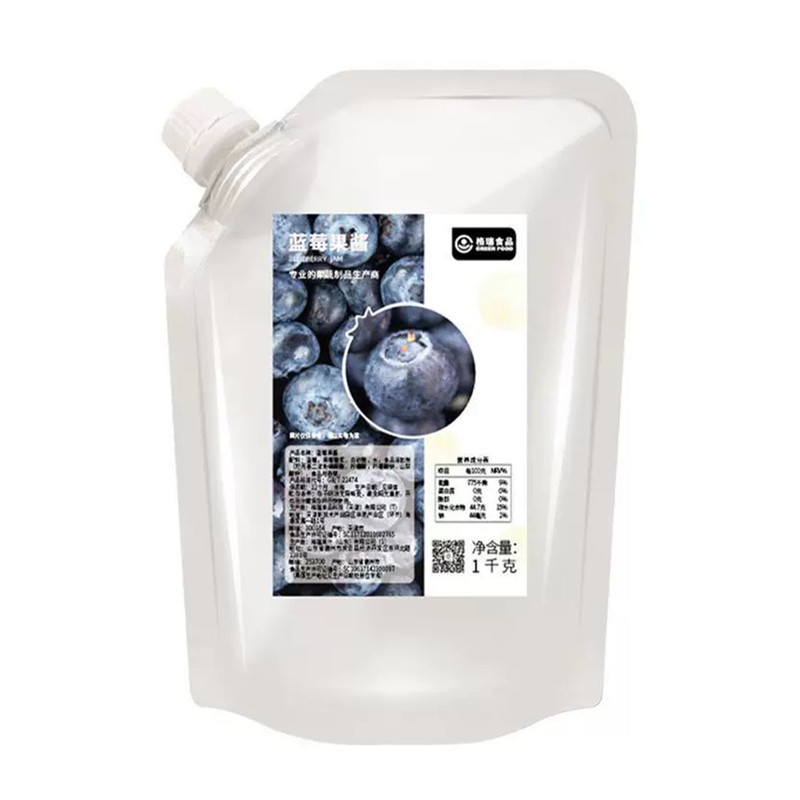 格瑞蓝莓浓缩果酱奶茶店专用整箱