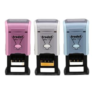 卓达T32教师用批改作业印章可调节日期奖励评语印章趣味教学生用订正回墨印章老师教学神器奖章鼓励表扬定制