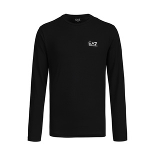 【自营】EMPORIO ARMANI/阿玛尼男士长袖T恤秋冬季纯棉圆领纯色