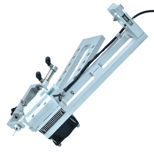 AB胶水制冷截流点胶阀结冰风冷头混合冷却器气动胶枪止流涂胶配件