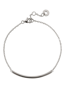 素图女925银简约时尚气质手链