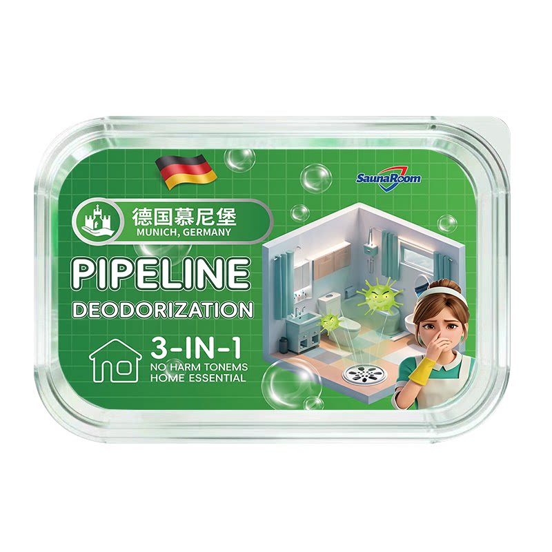 全网热销100W+下水道除臭凝珠