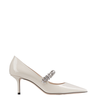 [荧幕同款]JIMMY CHOO/BING PUMP 65 女士水晶饰玛丽珍高跟鞋JC