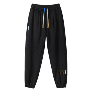 NASA STUSY美式复古2026新款冬装男款休闲长裤子男士加绒加厚卫裤