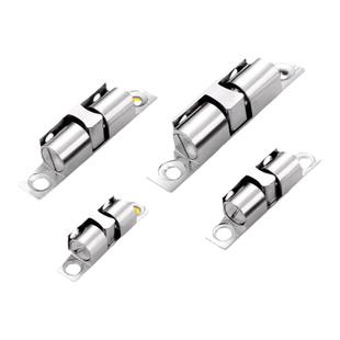 304不锈钢碰珠弹簧钢珠强力定位卡扣式门碰 衣柜橱柜门可调节锁扣