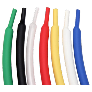 四倍带胶热缩管收缩套管充电数据耳机线束修复破皮绝缘套管包邮