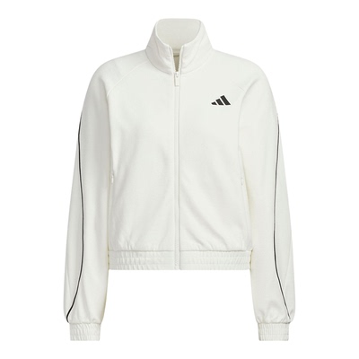 Adidas/阿迪达斯正品春秋女士运动针织垂坠挺阔夹克外套KC0017