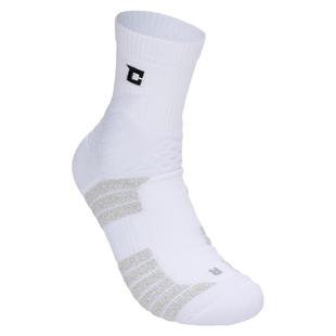 COURTMAN精英篮球袜2024中长筒高邦专业运动男透气防滑毛巾底袜子