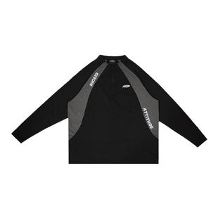 NICEID NICE半拉链运动长袖篮球投篮服吸排汗春秋薄打底男女宽松