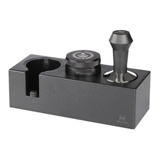 MUVNA咖啡机ABS压粉座手柄支架布粉器压粉器收纳51/54/58mm敲渣桶