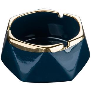 轻奢陶瓷烟灰缸高端大气上档次家用客厅创意烟缸高级感网红收灰缸