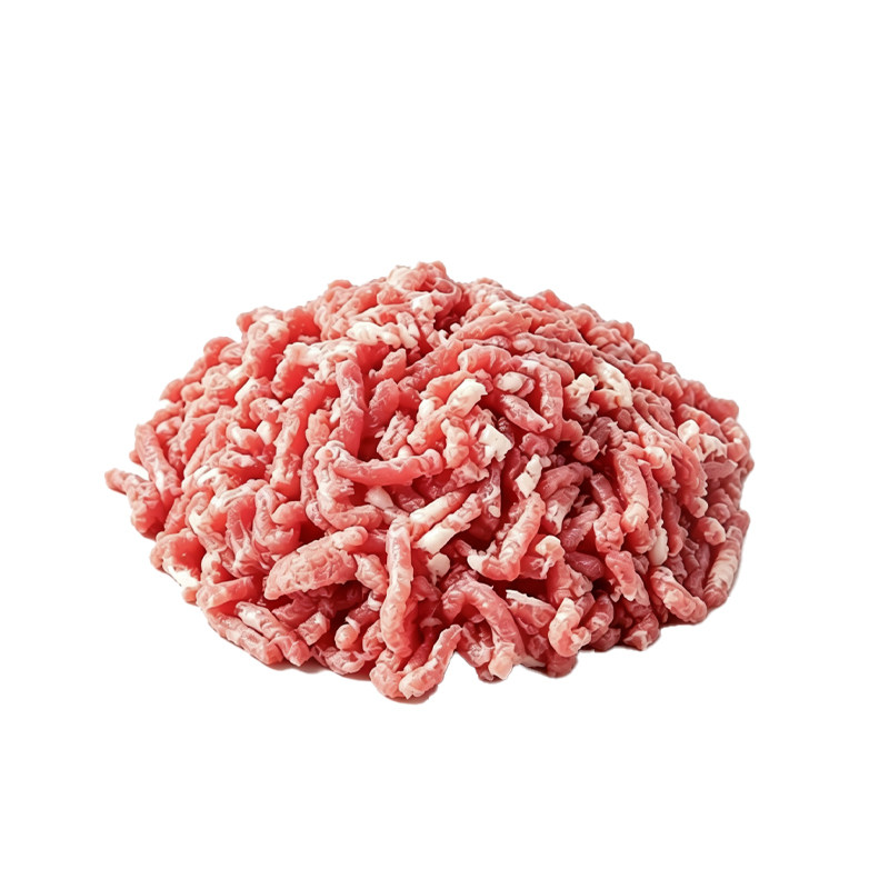 豪应进口生鲜谷饲牛肉馅原切免洗