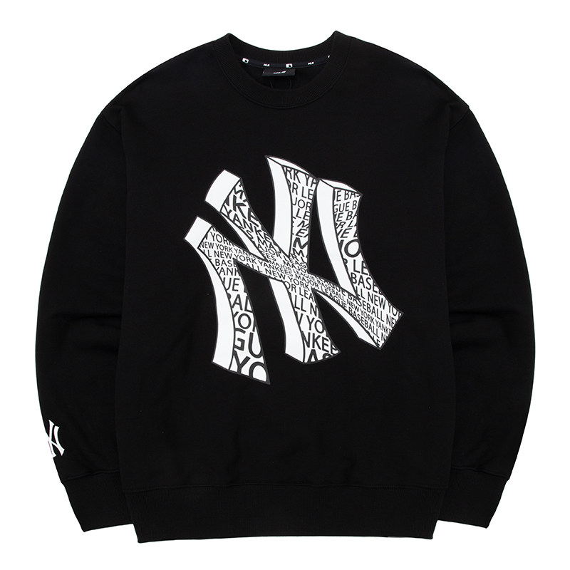MLB男女NY立体logo运动休闲卫衣