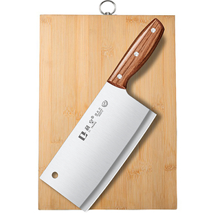 菜刀菜板二合一刀具套装厨房家用刀板三件套砧板全套厨具套刀组合