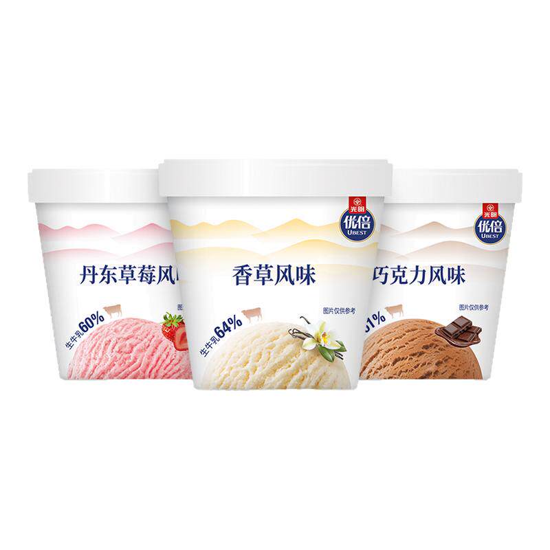 中华老字号光明优倍鲜奶雪糕
