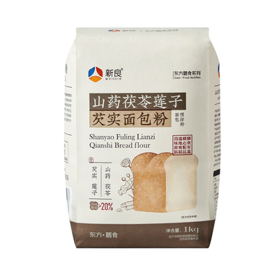 新良山药茯苓莲子芡实面包粉1kg