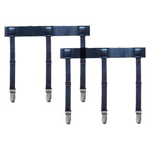 男女吊袜带时尚衬衫防皱夹女士衬衫固定夹正装吊带袜环腿夹