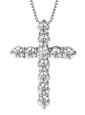 Mr.Bling男女通用纯银十字架吊坠