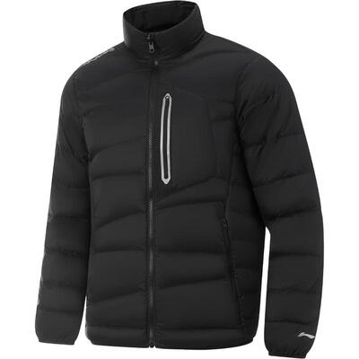 李宁户外CF溯立领男短羽绒服